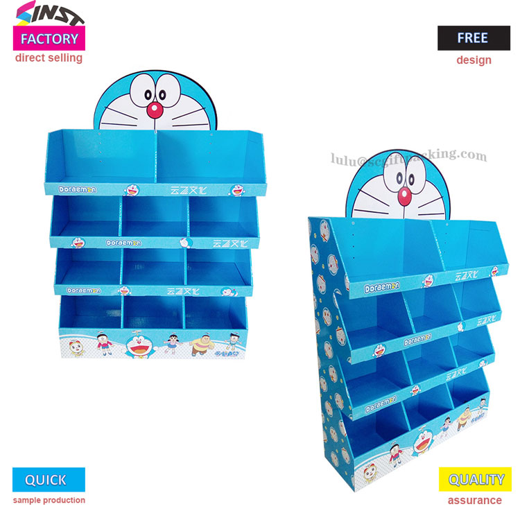 Blanja Biscuit Cardboard Tampilan Rack